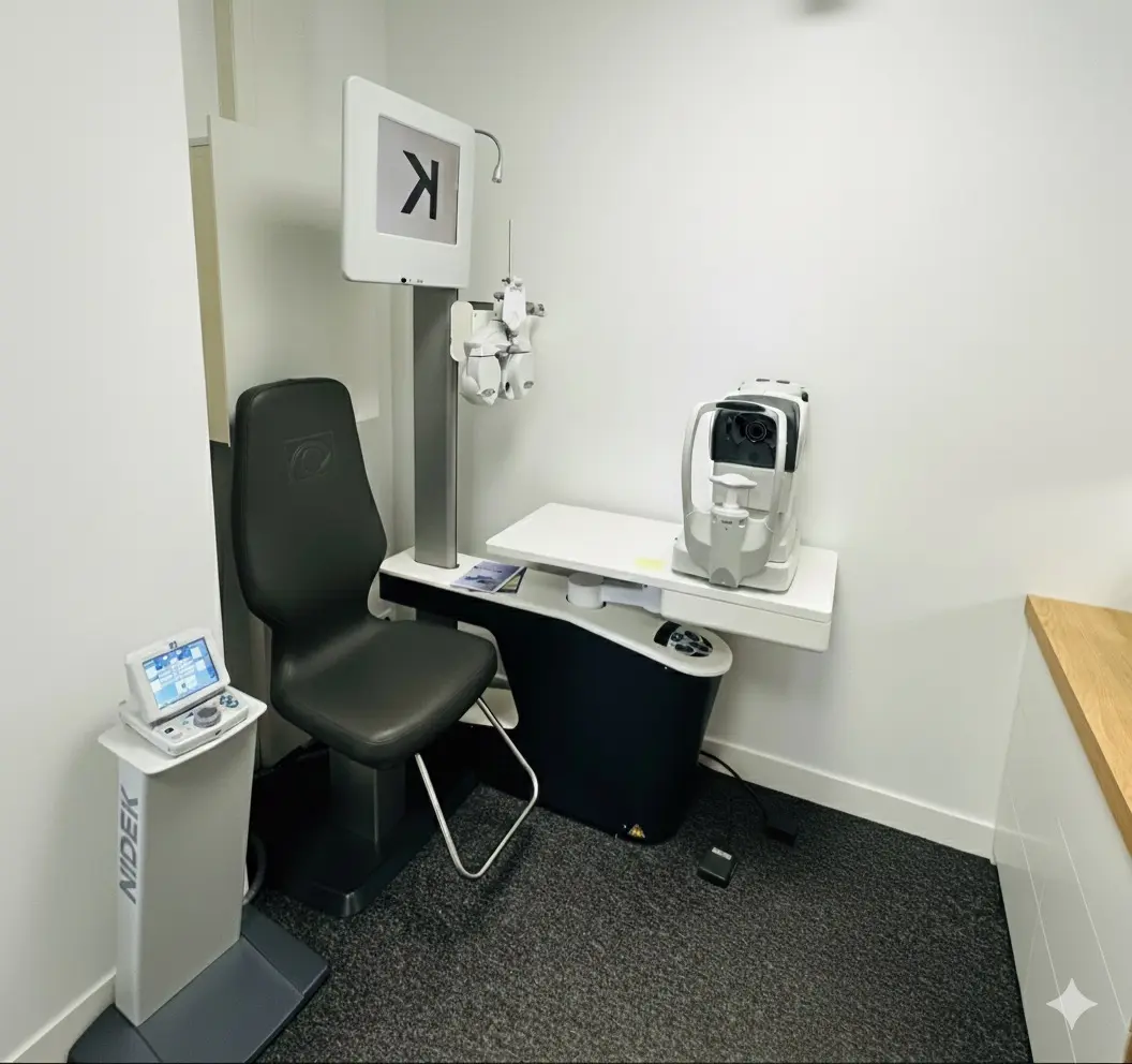 salle examen de la vue